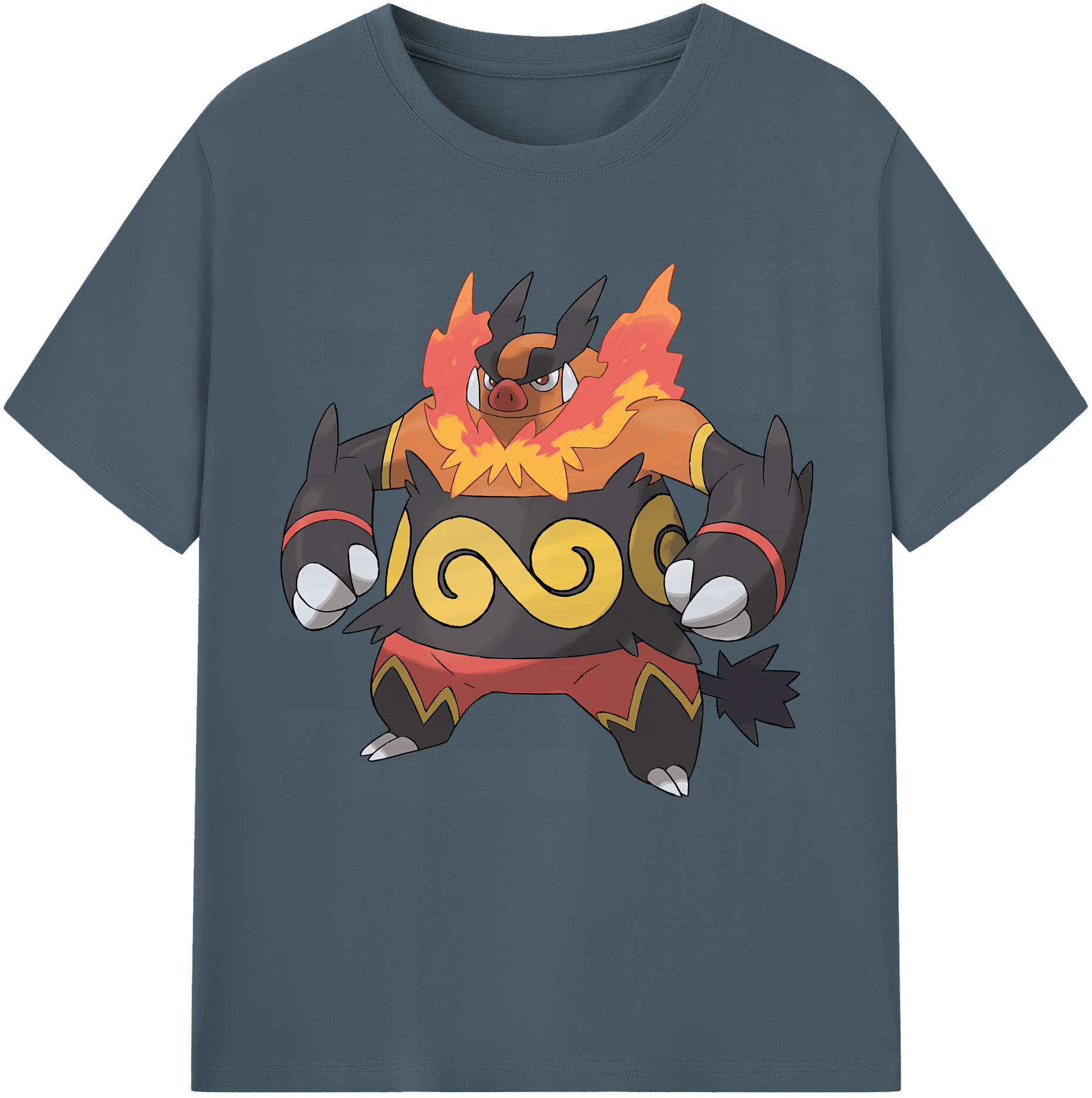 （画像用） ポケットモンスター Pokémon 綿100％半袖Tシャツ（フロントプリント）